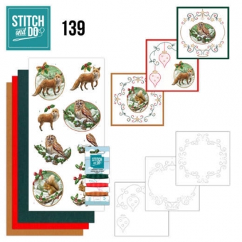 Stitch and Do 139 - Amy Design - Christmas Animals 